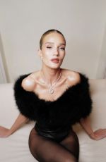 ROSIE HUNTINGTON-WHITELEY at a Photoshoot, February 2025