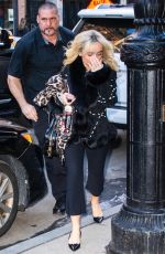 SABRINA CARPENTER Heading to Electric Lady Studios in New York City 02/14/2025