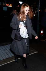 SADIE SINK at Prada SS25 Campaign Cocktail Event at Prada SoHo in New York City 02/06/2025