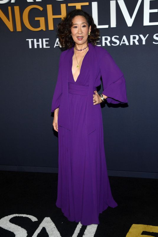 SANDRA OH at SNL50: The Anniversary Special in New York City 02/16/2025