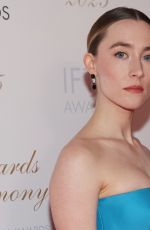 SAOIRSE RONAN at 2025 IFTA Awards in Dublin 02/14/2025