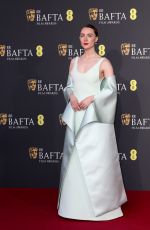 SAOIRSE RONAN at EE BAFTA Film Awards 2025 in London 02/16/2025