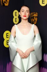 SAOIRSE RONAN at EE BAFTA Film Awards 2025 in London 02/16/2025