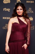 SARA SALAMO at 39th Goya Cinema Awards in Granada 02/08/2025
