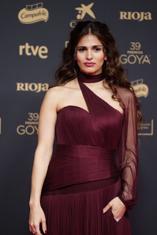 SARA SALAMO at 39th Goya Cinema Awards in Granada 02/08/2025