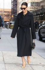 SARAH HYLAND Arrives at The View in New York City 02/19/2025
