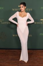 SARAH JANE NADER at The White Lotus Season 3 Premiere in Los Angeles 02/10/2025