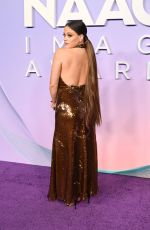 SARAH JEFFERY at 56th NAACP Image Awards in Pasadena 02/22/2025