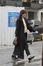 SCOUT WILLIS Arrives at Raya Skin Care in West Hollywood 02/10/2025
