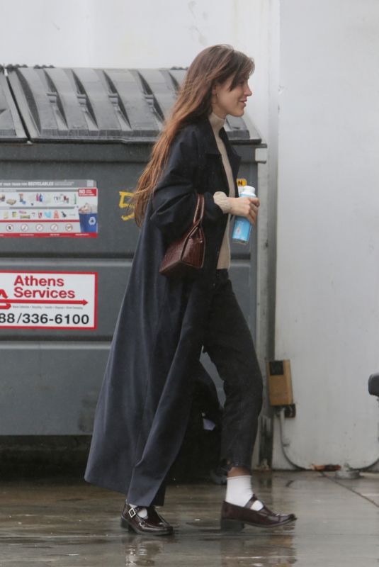 SCOUT WILLIS Arrives at Raya Skin Care in West Hollywood 02/10/2025