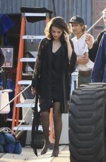 SELENA GOMEZ and Benny Blanco on The Set of a Music Video in Los Angeles 02/22/2025