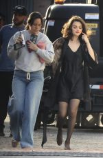 SELENA GOMEZ and Benny Blanco on The Set of a Music Video in Los Angeles 02/22/2025