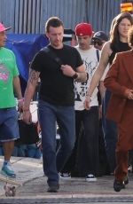 SELENA GOMEZ and Benny Blanco on The Set of a Music Video in Los Angeles 02/22/2025