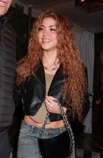 SHAKIRA Arrives at The Bird Streets Club in West Hollywood 02/02/2025