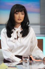 SHARON GAFFKA at Good Morning Britain TV Show in London 02/04/2025