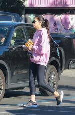 SHAY MITCHELL Makes a Stop at Market in Her Workout Gear in Los Feliz 02/24/2025