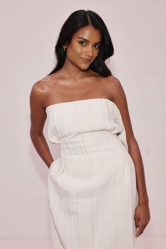 SIMONE ASHLEY at Calvin Klein Fashion Show at New York Fashion Week in New York City 02/07/2025