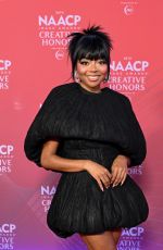 SKAI JACKSON at 56th NAACP Image Awards Creative Honors in Los Angeles 02/21/2025