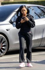 SKAI JACKSON Out and About in Los Angeles 02/11/2025