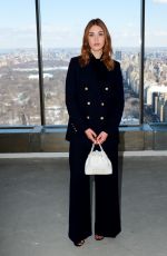 SOPHIE NELISSE at Carolina Herrera Fall RTW 2025 Fashion Show at NYFW in New York City 02/10/2025