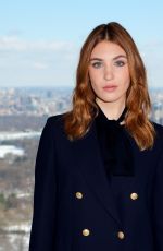 SOPHIE NELISSE at Carolina Herrera Fall RTW 2025 Fashion Show at NYFW in New York City 02/10/2025