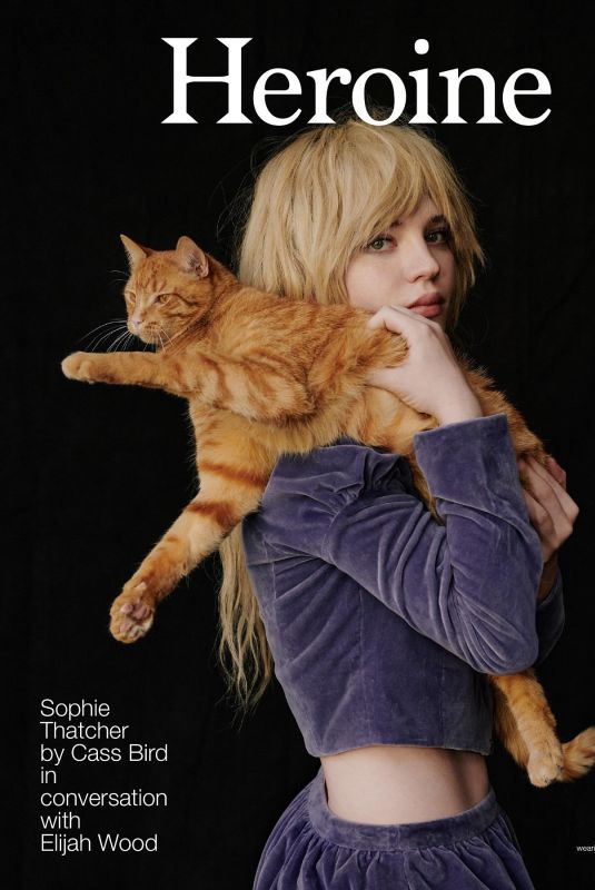 SOPHIE THATCHER for Heroine Magazine, February 2025