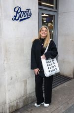 STACEY SOLOMON Visits Boots, Covent Garden to Celebrate Her Haircare Brand Rehab 02/12/2025