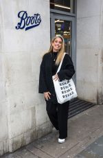 STACEY SOLOMON Visits Boots, Covent Garden to Celebrate Her Haircare Brand Rehab 02/12/2025