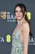 STACY MARTIN at EE BAFTA Film Awards 2025 in London 02/16/2025