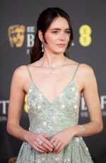 STACY MARTIN at EE BAFTA Film Awards 2025 in London 02/16/2025