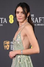 STACY MARTIN at EE BAFTA Film Awards 2025 in London 02/16/2025