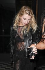 STELLA MAXWELL Leaves The Bird Streets Club in West Hollywood 02/01/2025