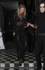 STELLA MAXWELL Leaves The Bird Streets Club in West Hollywood 02/01/2025