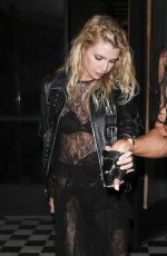 STELLA MAXWELL Leaves The Bird Streets Club in West Hollywood 02/01/2025