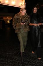 STELLA MAXWELL Night Out with Friends at Chateau Marmont in Los Angeles 02/15/2025