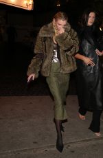STELLA MAXWELL Night Out with Friends at Chateau Marmont in Los Angeles 02/15/2025