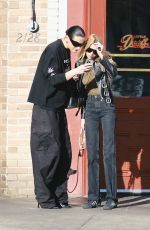 STELLA MAXWELL Out for Lunch at Little Dom