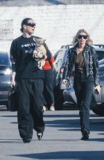 STELLA MAXWELL Out for Lunch at Little Dom