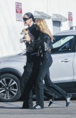 STELLA MAXWELL Out for Lunch at Little Dom