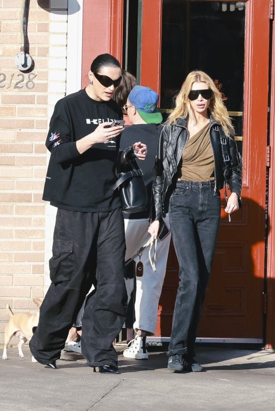 STELLA MAXWELL Out for Lunch at Little Dom’s in Los Angeles 02/02/2025