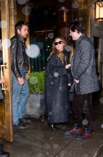 SYDNEY SWEENEY Night Out in Midtown in New York 02/11/2025