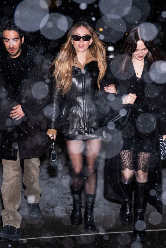 SYDNEY SWEENEY Night Out in New York 02/02/2025