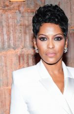 TAMRON HALL Arrives at Sergio Hudson Fall Winter 2025 Show at New York Fashion Week 02/07/2025