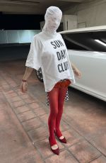 TARYN MANNING Makes a Bold Fashion Statement while Heading to a Grammy After-party 02/02/2025
