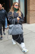 TATE MCRAE Heading to SNL Rehearsals in New York 02/27/2025