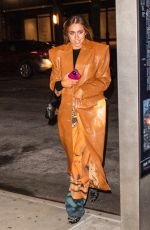 TATE MCRAE Out for Dinner at Carbone in New York 02/25/2025