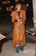 TATE MCRAE Out for Dinner at Carbone in New York 02/25/2025