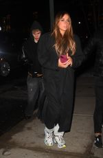 TATE MCRAE Out for Dinner in New York 02/27/2025