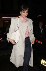 TAYLOR HILL at Burberry Fashion Show After-party in London 02/24/2025