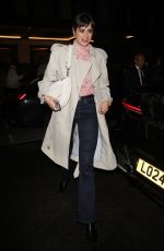 TAYLOR HILL at Burberry Fashion Show After-party in London 02/24/2025